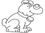 coloriage Chiens