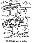 coloriage Cochons