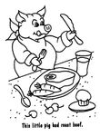 coloriage Cochons