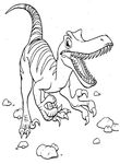 coloriage Dinosaures