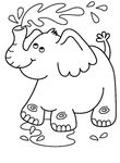 coloriage Elephants