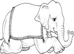 dessin Elephants