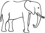 coloriage Elephants