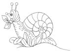 coloriage Escargots