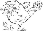 dessin Poules