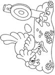 coloriage enfant Poules