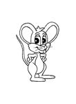 coloriage Souris