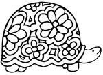 coloriage enfant Tortues