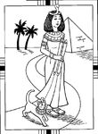 coloriage Egypte