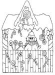 coloriage enfant Maisons