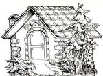 coloriage enfant Maisons