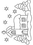 coloriage enfant Maisons