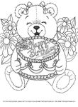 coloriage enfant Anniversaires