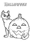 coloriage Halloween