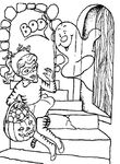 coloriage enfant Halloween