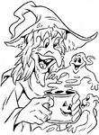 coloriage enfant Halloween