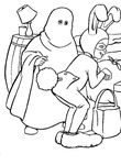 coloriage enfant Halloween