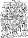 coloriage enfant Halloween