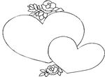 coloriage enfant St Valentin