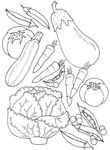 dessin Fruits Legumes