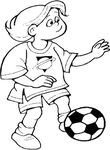 coloriage Football