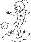 coloriage Football