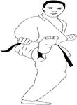 dessin Judo
