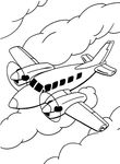 coloriage enfant Avions