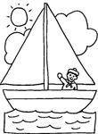 coloriage Bateaux