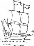 coloriage enfant Bateaux