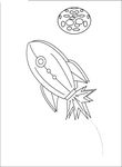 coloriage Fusees