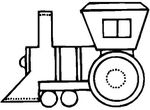 coloriage Trains