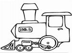 coloriage Trains