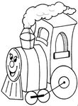 coloriage Trains