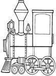 coloriage enfant Trains