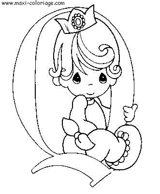 coloriage Alphabet Moments Precieux