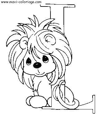 coloriage Alphabet Moments Precieux