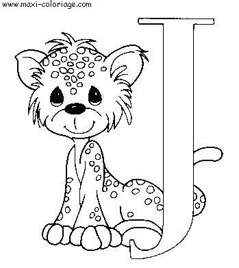 coloriage Alphabet Moments Precieux