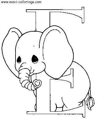 coloriage Alphabet Moments Precieux