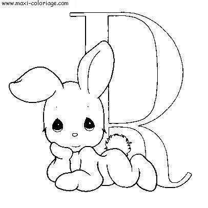 coloriage Alphabet Moments Precieux