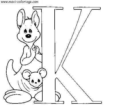 coloriage Alphabet Moments Precieux