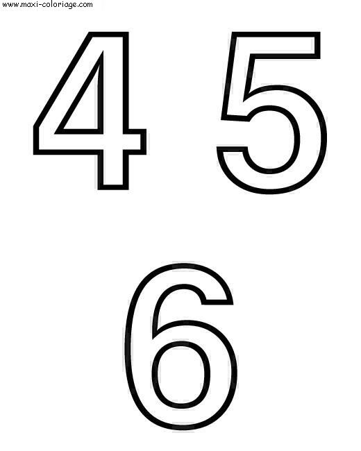 coloriage chiffres dessin chiffres chiffres Coloriage N°5269 coloriage chiffres p5269
