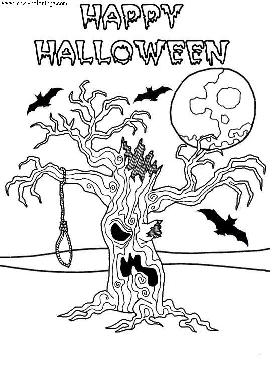 coloriage Halloween