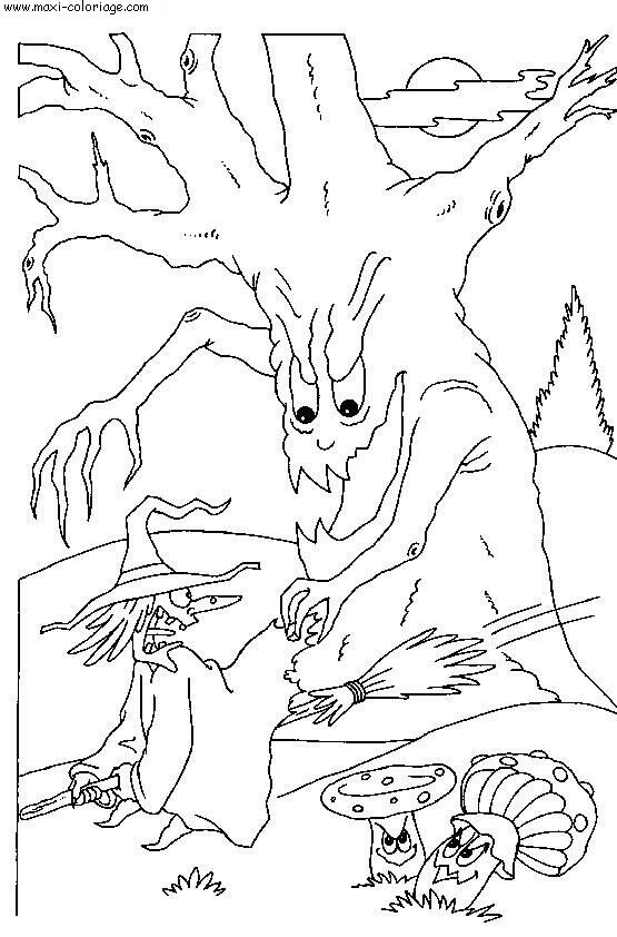 coloriage Halloween